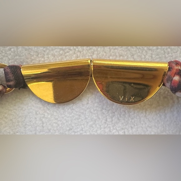 VIX Paula Hermanny BTM Full Bikini Bottom Geometric Sexy Bohemia Size Large NWT - Picture 5 of 8